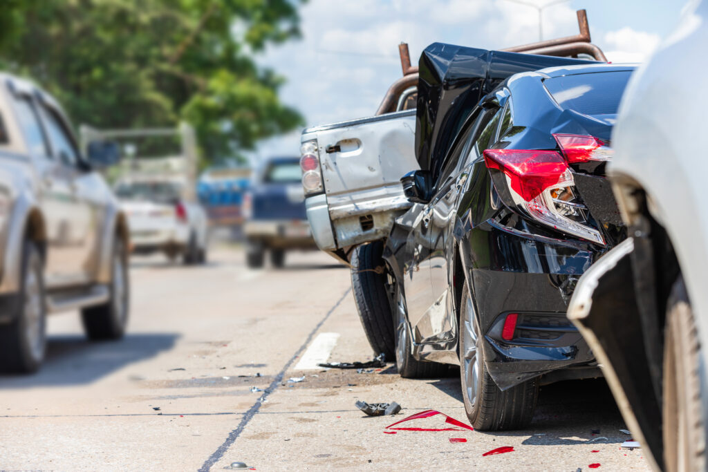 a heavy car accident in Johns Creek, GA