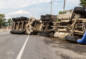 a truck crash in Tucker, GA
